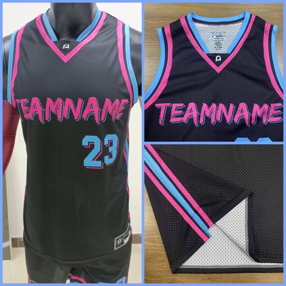 New Zealand Sea Shell blue basketball singlets custom basketball jerseys men Kids basketball uniforms sublimation