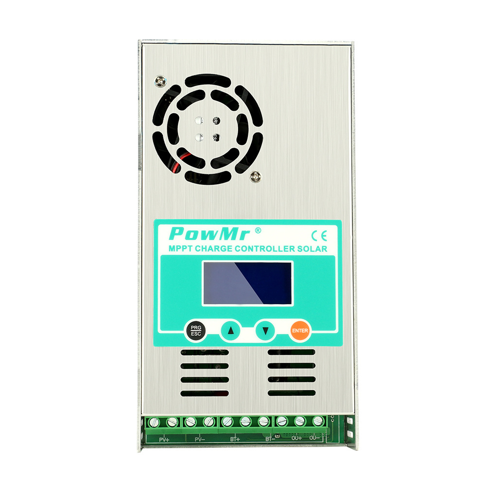 PowMr 60A 12V/24V/36V/48V Auto Solar Charge Controller for Solar Cell Panel/Power System Regulator PV Home Battery Charger