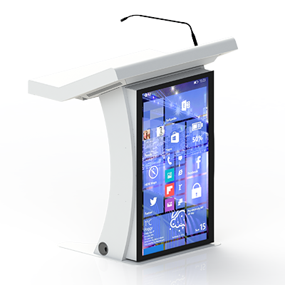 DL24B Multimedia Podium Lectern with 43