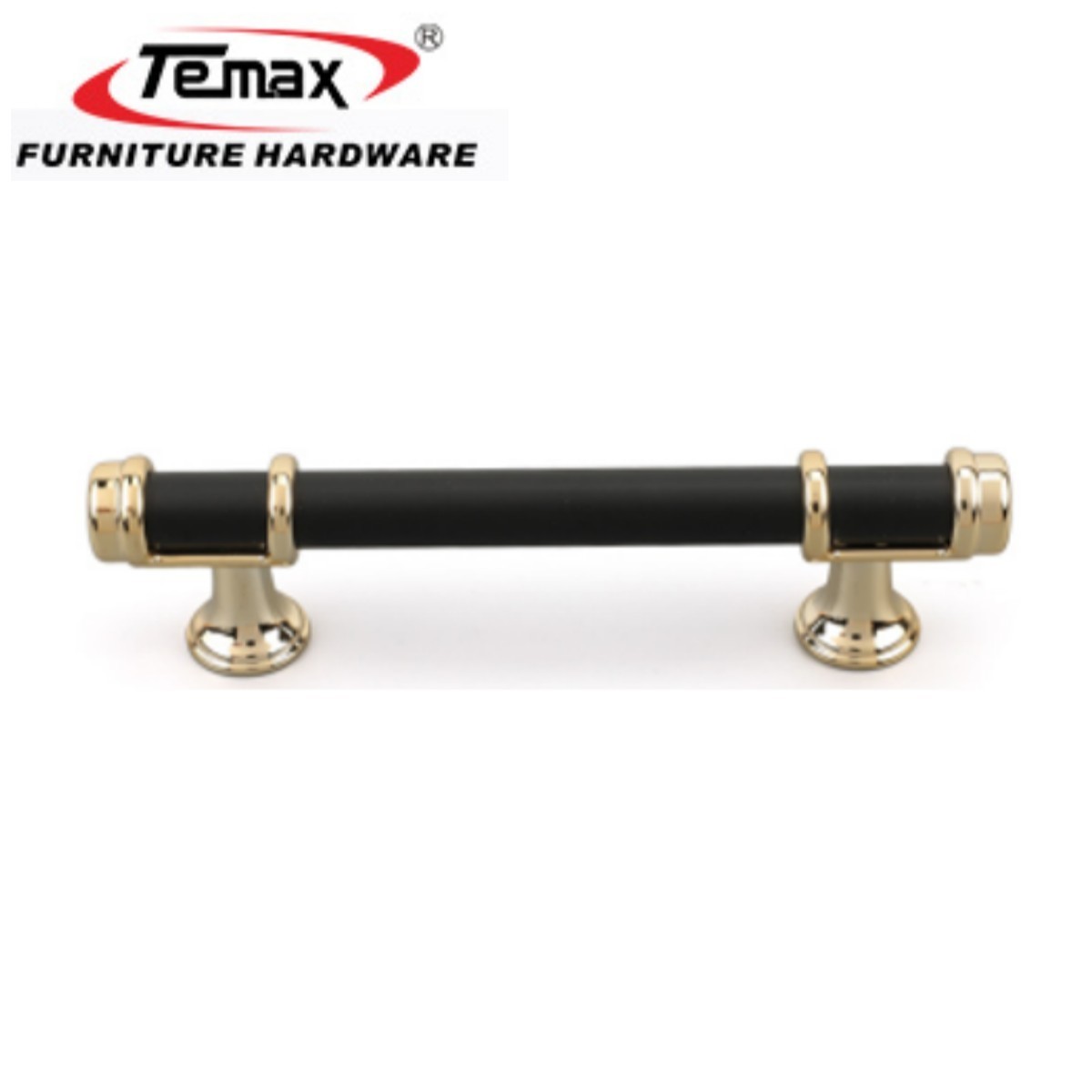 Temax Furniture Hardware ABS Aluminum Tube Modern Design Door Handles for Wardrobe Hardware