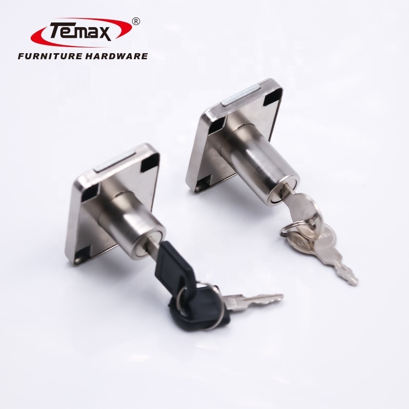 Temax Hot sale Full Iron Drawer Locks  Desk Door Lock Furniture Steel Cabinet Lock with key 139