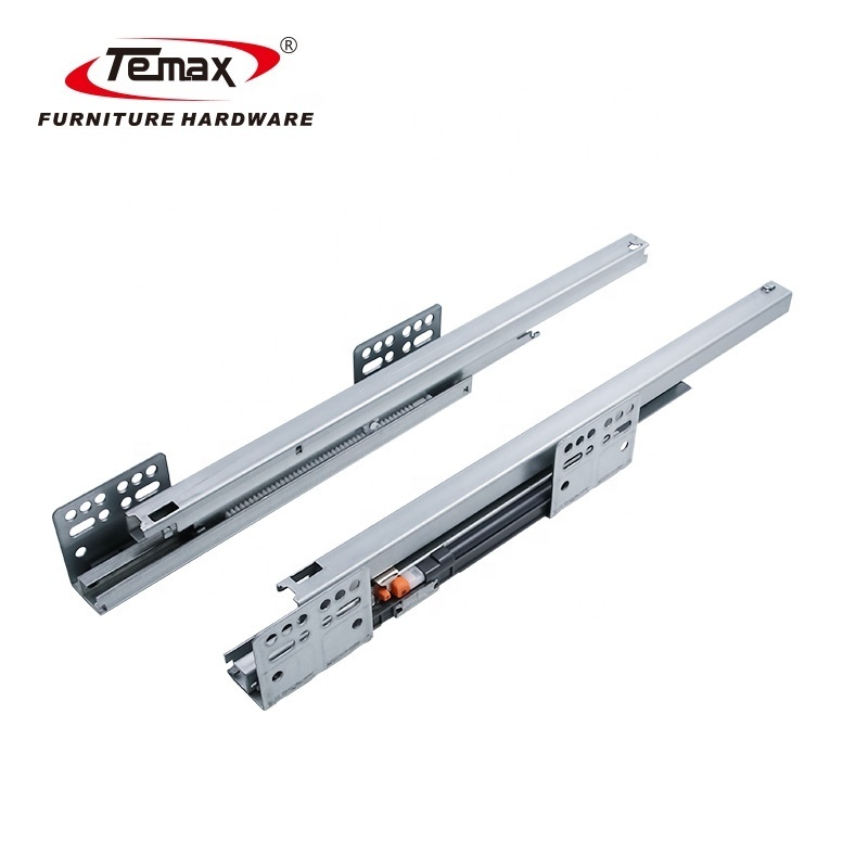 Temax furniture soft close metal box  undermount drawer channel slides