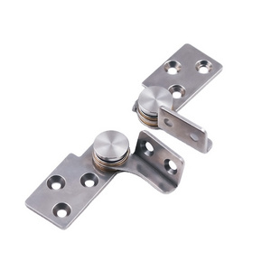 Cabinet stainless steel torque hinge free stop cabinet door hinge with 180 degree open angle