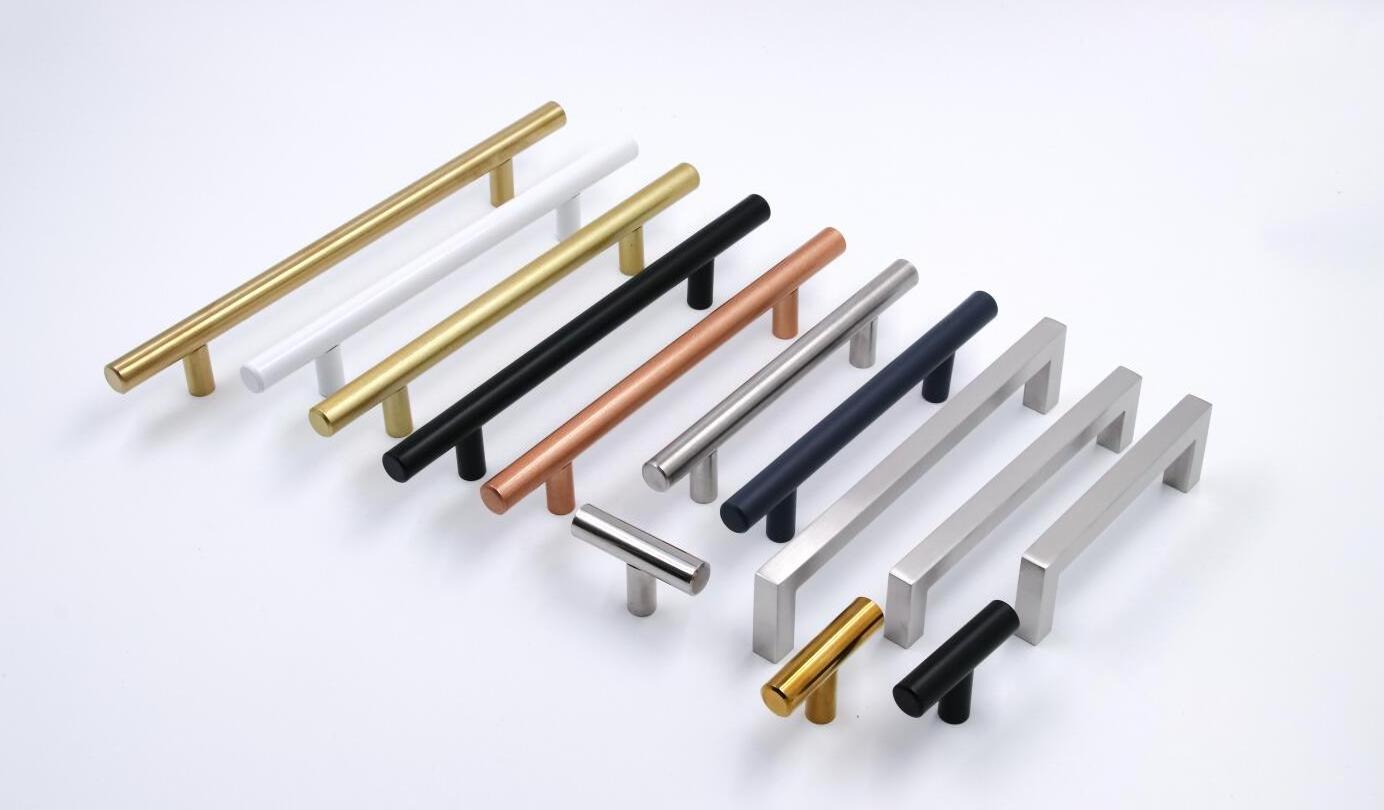 Temax competitive price cabinet handles designs  stainless round cabinet door drawer handles furniture handle