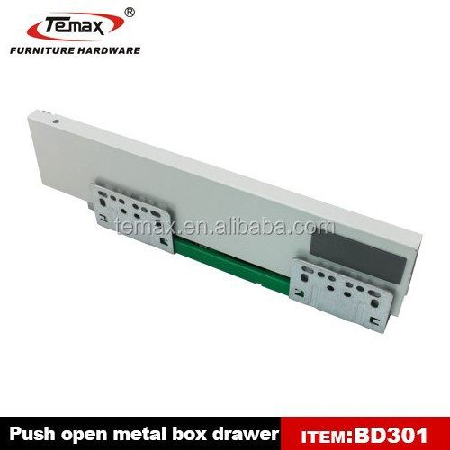 BD301 Soft close Push Open Drawer slide