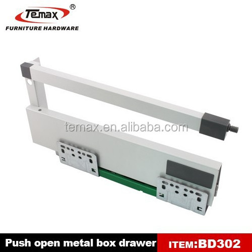 BD301 Soft close Push Open Drawer slide