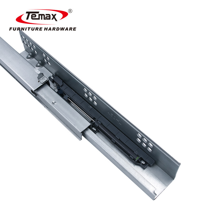 Temax 3D heavy duty 45kg load  undermount soft close concealed drawer slide BF3320K