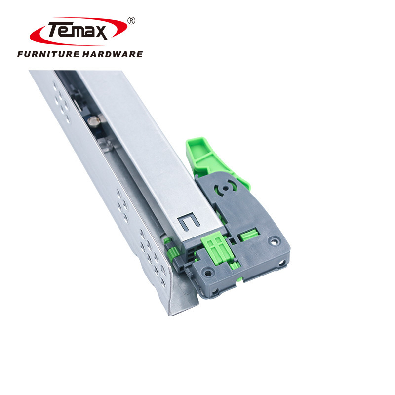 Temax 3D heavy duty 45kg load  undermount soft close concealed drawer slide BF3320K