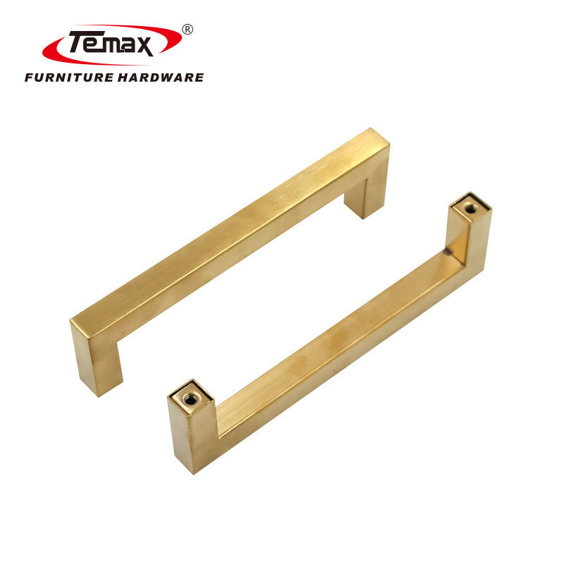 High quality Square design furniture handles kitchen cabinet handles  for wardrobe  door