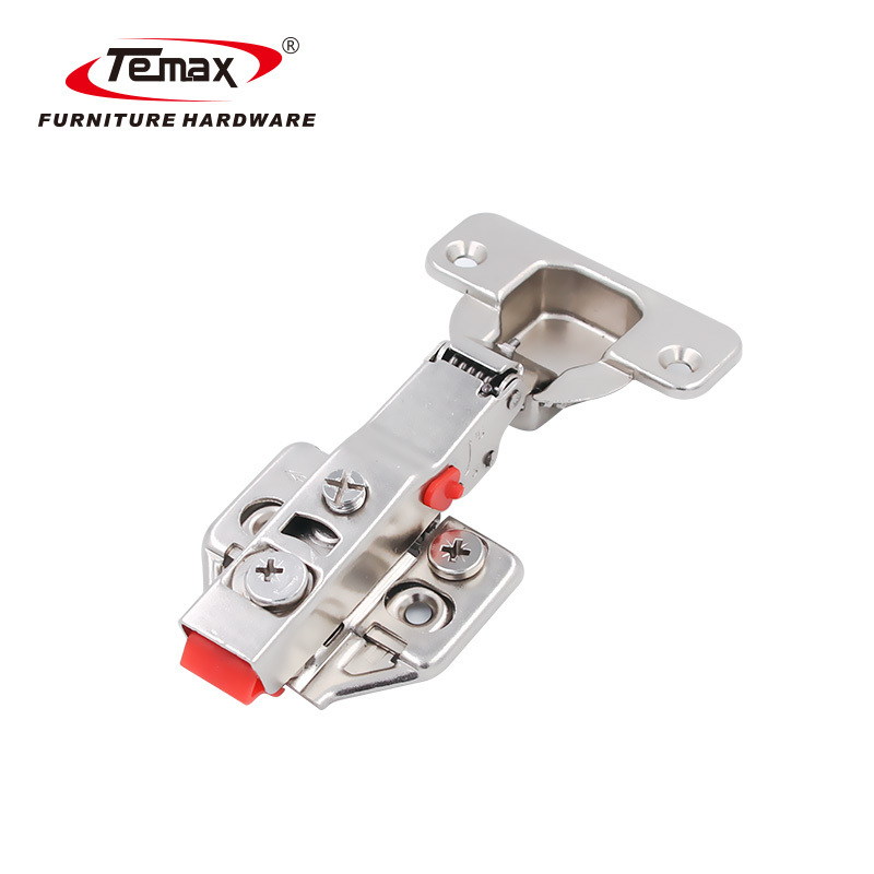 Temax Easy-Clip Stillness Kitchen Cabinet Door Plastic Steel Hinge for wardrobe hardware