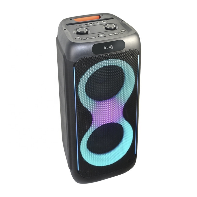 Temeisheng Outdoor chinese karaoke machine with Wireless dual 8 Inch TMS-818  Partybox soundcore speaker