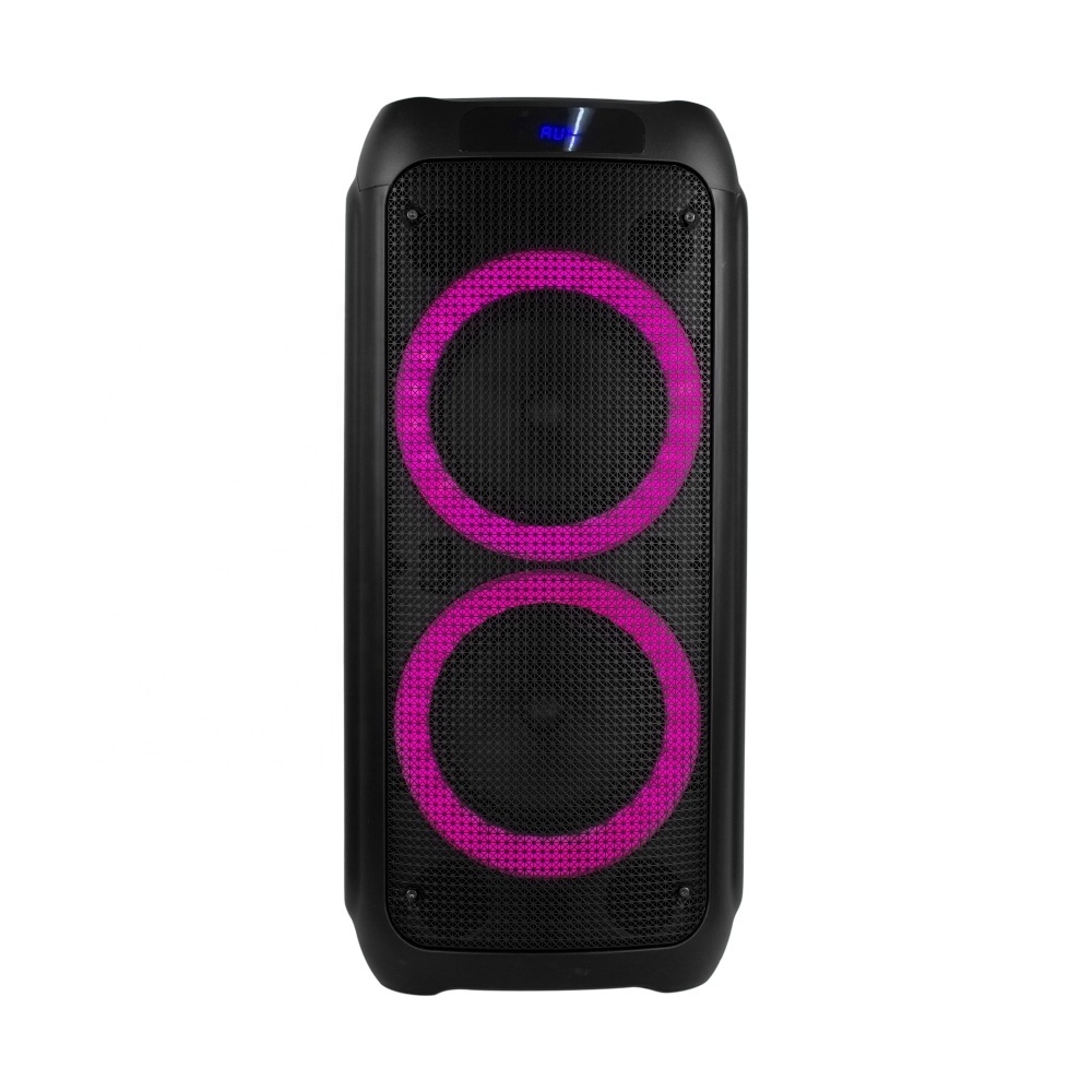 2023 commercial best seller hifi partybox 1000 Dual 8 Inch Subwoofer caixa de som Portable Speaker with j-b-l lights