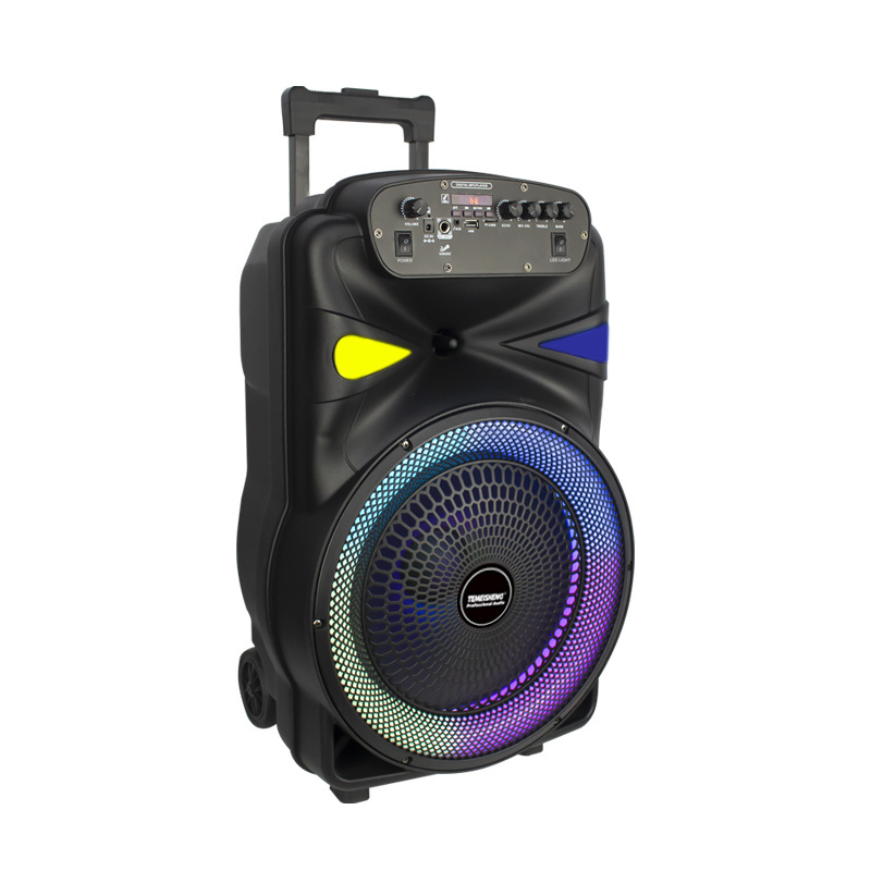 blue tooth J-J BL speakers 12 inch bass fm radio dj rgb light portable speakers alexa echo dot 4th generation anker soundcore