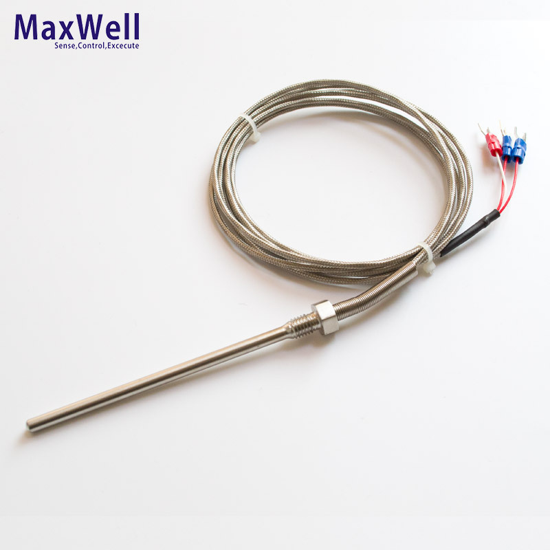 3 wire pt100 temperature sensor k type thermocouple 500 degree