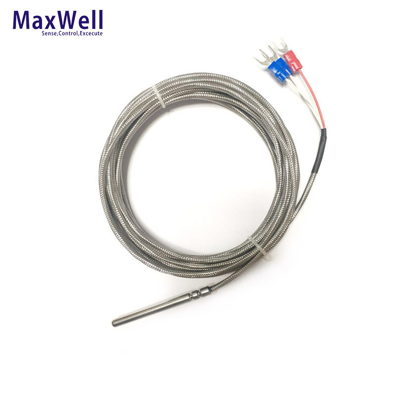 3 wire pt100 temperature sensor k type thermocouple 500 degree