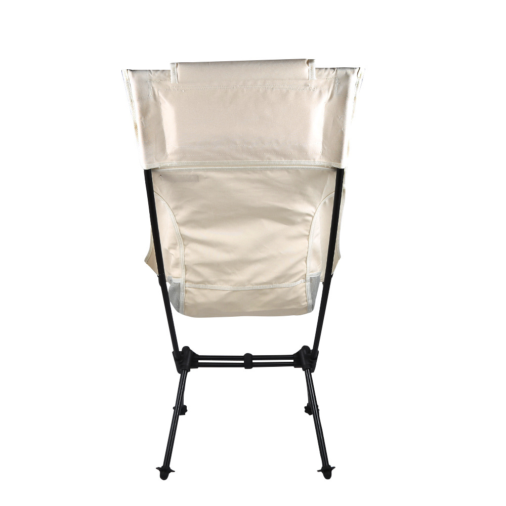 Hot Selling Outdoor Chair High Back Fishing Beach Chair Double Rod Portable Folding Chair