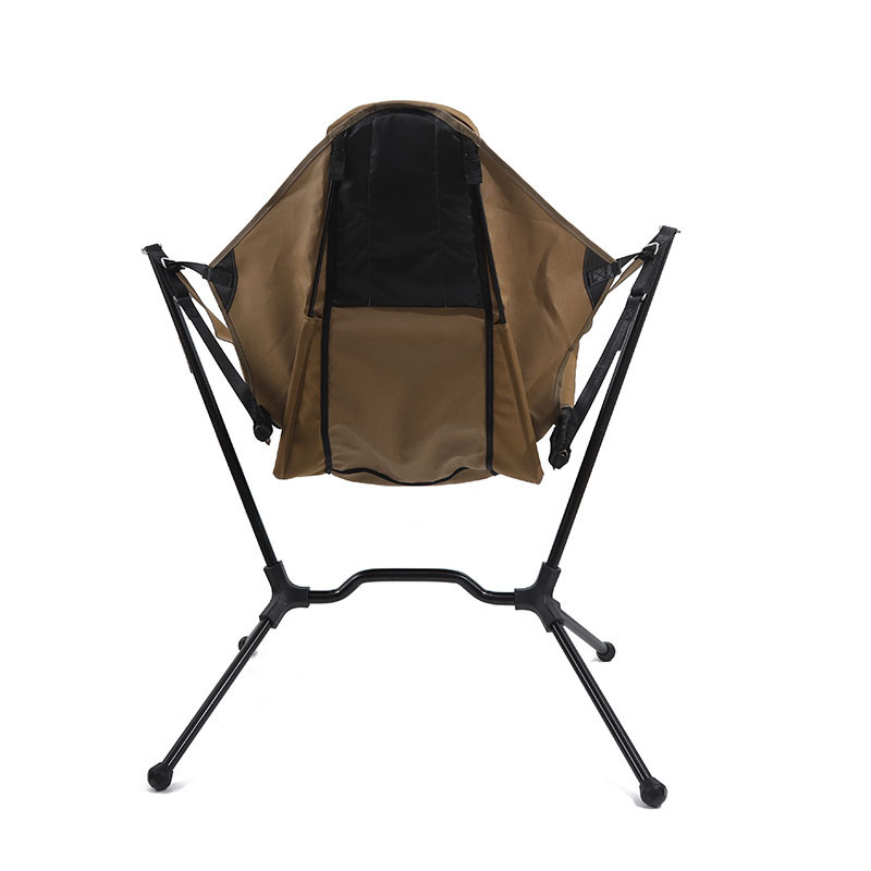 Camping Rocking Chair Aluminum Fishing BBQ Portable Folding Rocking Chair for Outdoor