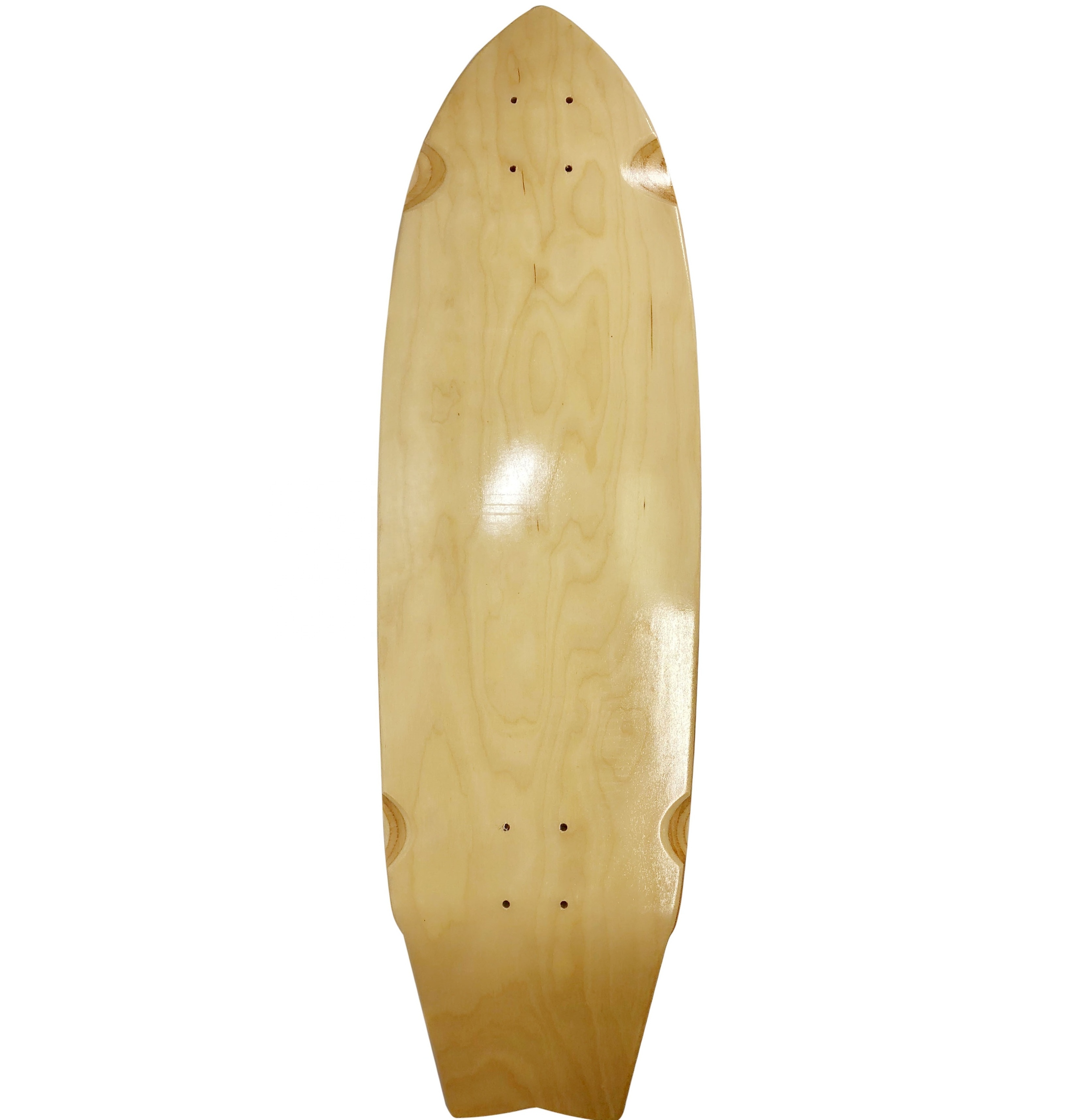 Best selling blank canadian maple surfskate deck