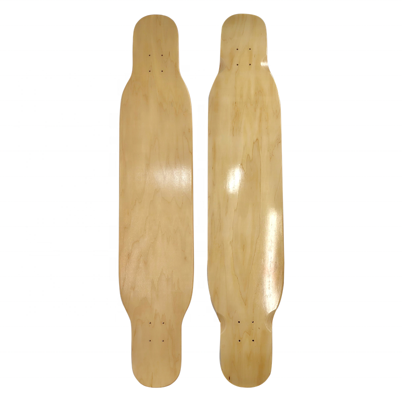 OEM Manufacturer 9.25 inch All Canadian Maple Freeride Blank Skateboard Longboard Deck