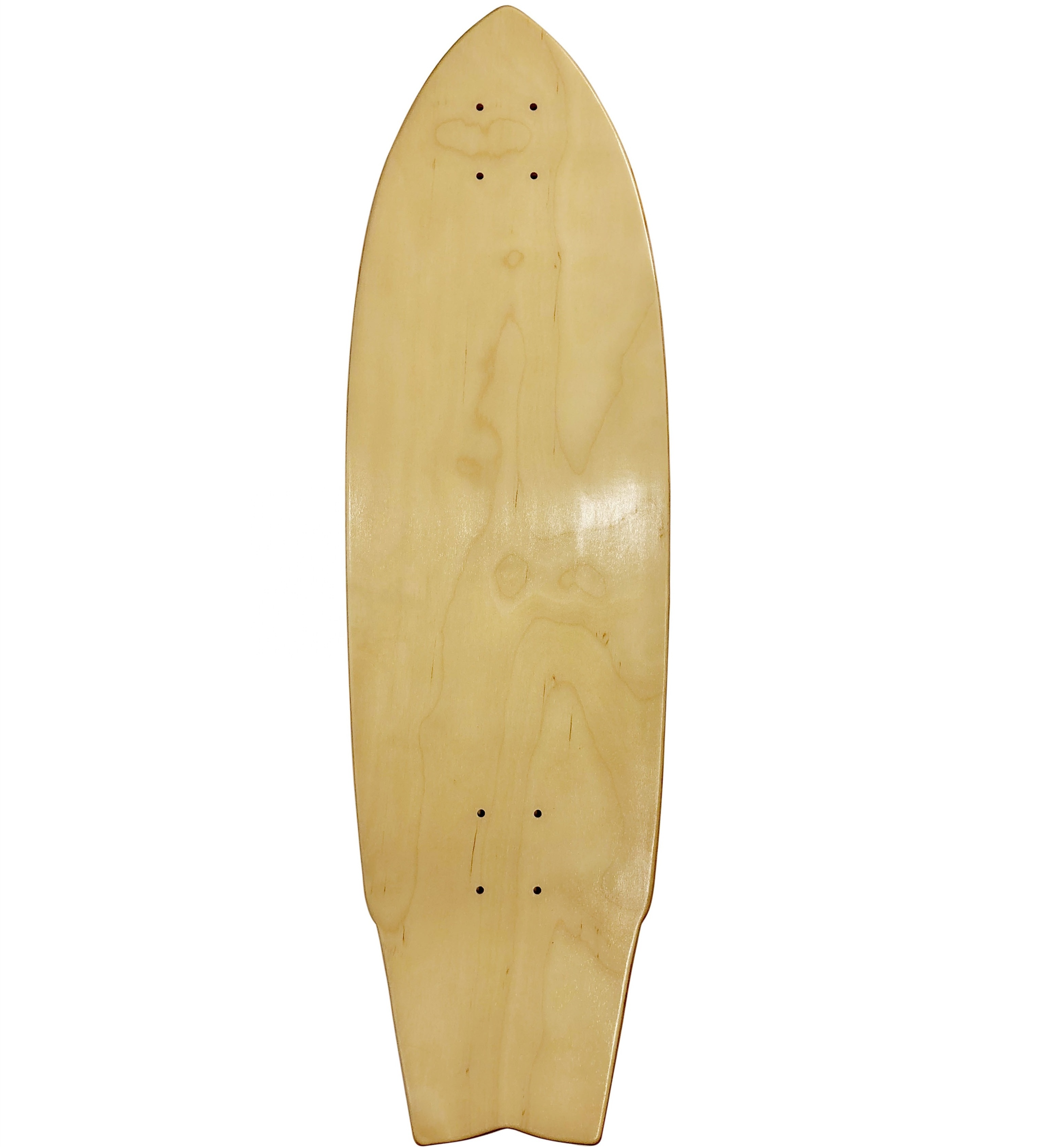 Best selling blank canadian maple surfskate deck