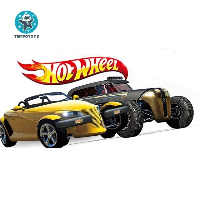 Tempo Toys New Arrivals Kids Hot Wheel Tracks train toys track Parking Lot With 2 Alloy Cars Children Slot Toys