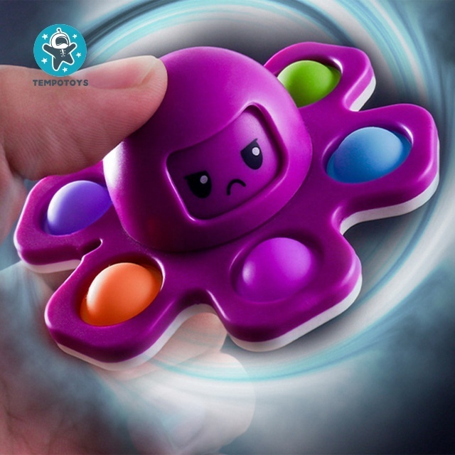 Tempo Toys New Arrivals New Fidget Popping Toy Set Octopus Mood Relief Pressure Sensory Toy