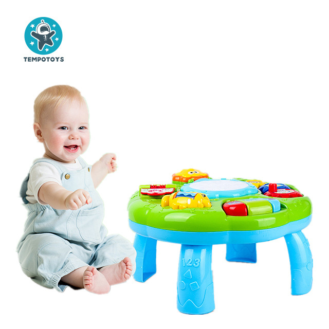 Tempo Toys Juguetes de bebe Infant Activity Center Play Game Learning Table Baby Educational Toys