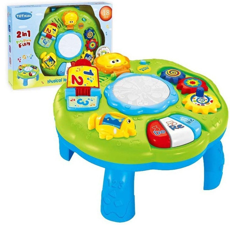 Tempo Toys Juguetes de bebe Infant Activity Center Play Game Learning Table Baby Educational Toys