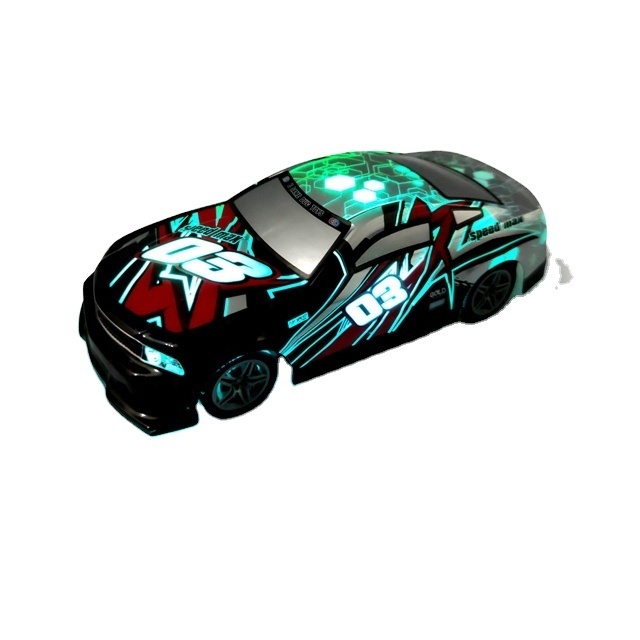 Tempo Toys Remoto 1:24 RC Car With Colored LED Lights Hobbies Brinquedo Car Kids Remote Control Car oyuncak araba