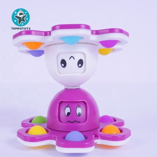 Tempo Toys New Arrivals New Fidget Popping Toy Set Octopus Mood Relief Pressure Sensory Toy