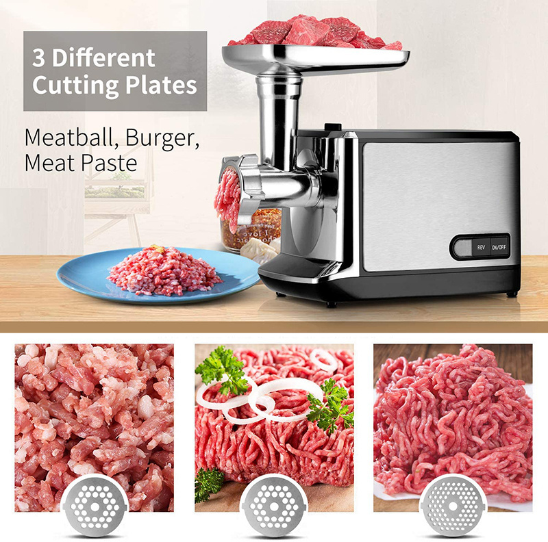 Portable Household Use Electric Meat Grinder OEM/ODM, 3 in 1  Multifunctional Sausage Stuffer and Grinder