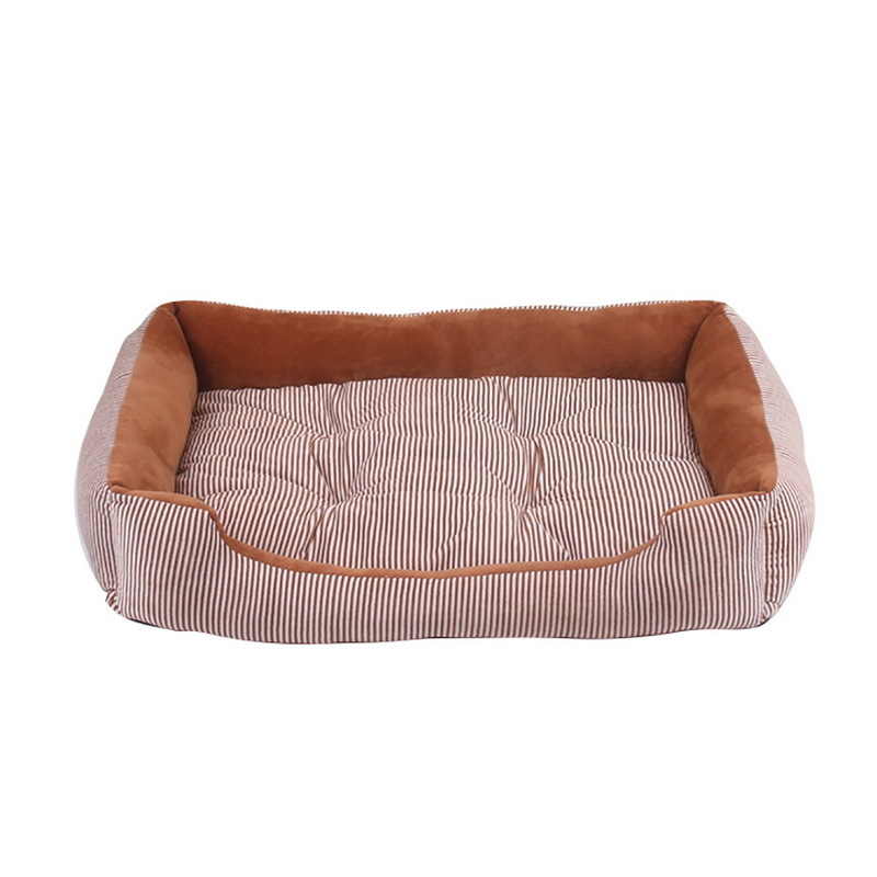 Customized Anti Anxiety Memory Foam Dog Sofa Bed Mat Orthopedic Big Large Square Washable Dog Bed