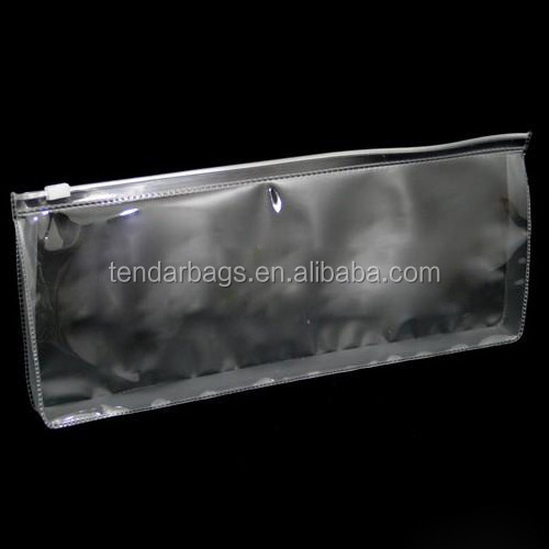 Custom Printed Ziplock Plastic Bag Made Of Clear Vinyl PVC