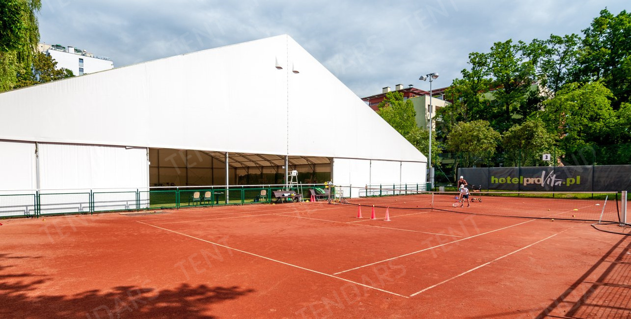 Large clear span outdoor frame structure tennis court building padel court arena shelter tent top cover