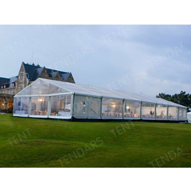 temporary 20x40 clear roof top tent clear wall marquee event tent for outdoor event party