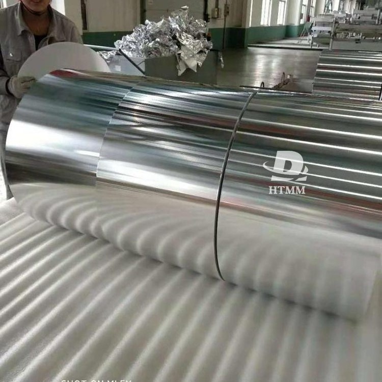 Aluminum Foil Factory 1235 3003 8011 Food Grade Aluminum Foil Jumbo Rolls Raw Materials 9 micron - 30 Micron