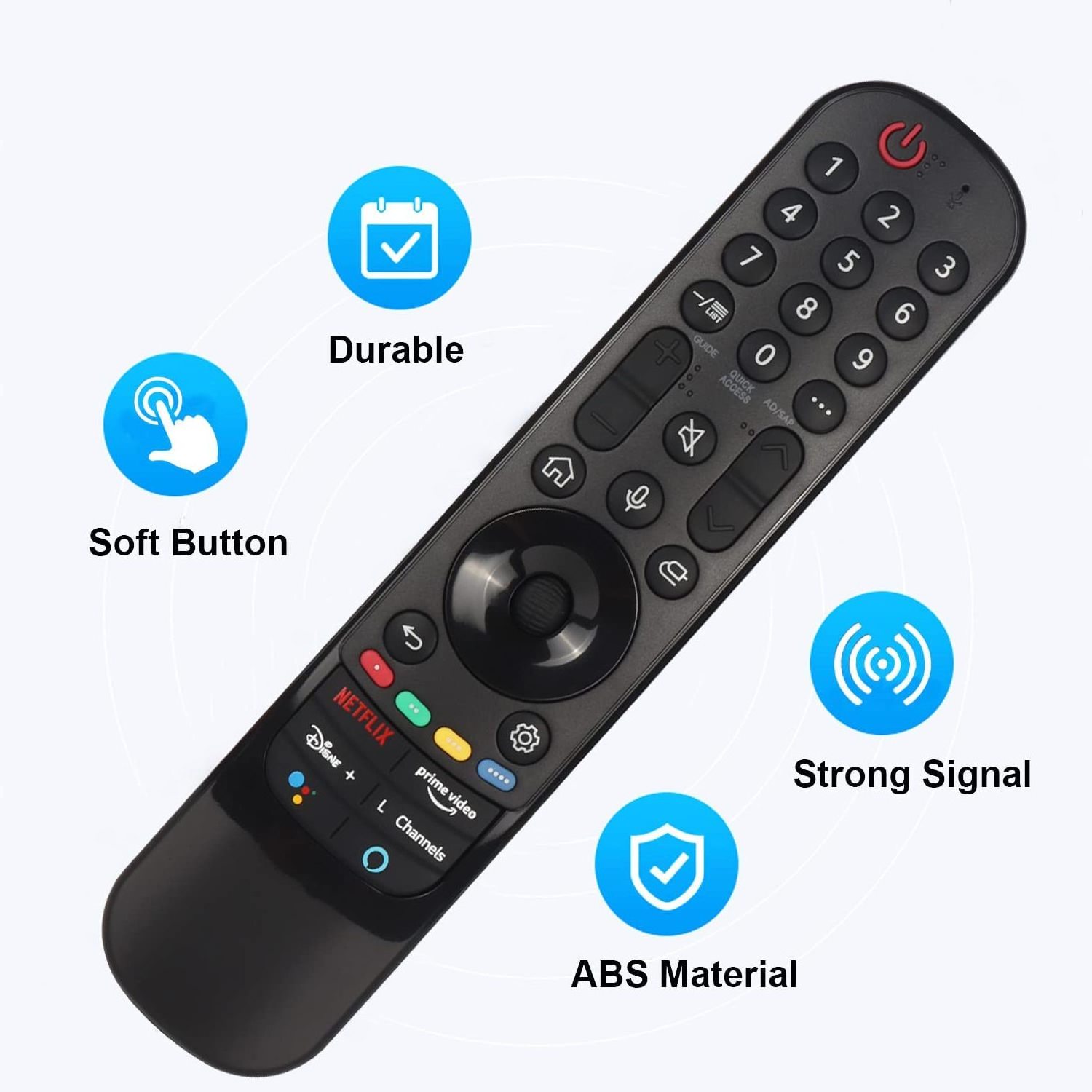 Replace NEW Infared Version Universal TV remote controller Magic Remote Control TV Compatible with All LG Smart TV