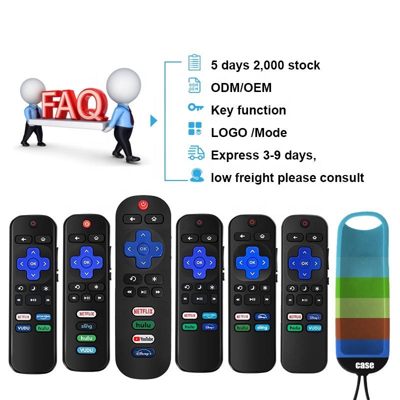 Universal TV Remote for All Roku TV Replacement for TCL Roku Hisense Sharp Roku TV Remote with Netflix/Hulu/Prime Video