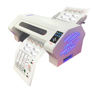 A3+ A3 A4 Auto Feeding Die Label Sticker Cutting Machine Cut  Printed Pattern