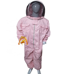 Premium Cotton Overall Suit Beekeeper Coverall Cotton Bee Suit High Quality Fencing Veil Bee Keeper Supplies Overall Sting Proof