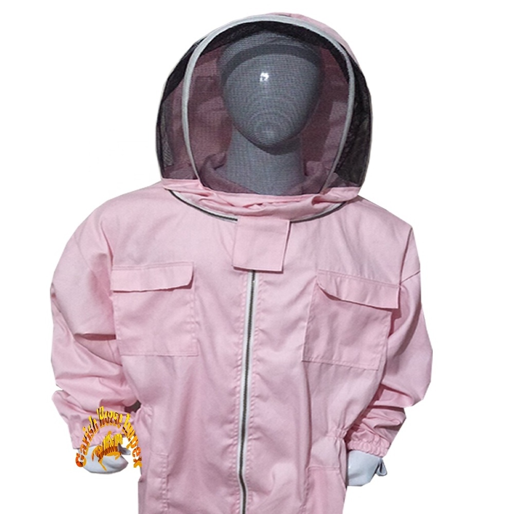 Premium Cotton Overall Suit Beekeeper Coverall Cotton Bee Suit High Quality Fencing Veil Bee Keeper Supplies Overall Sting Proof