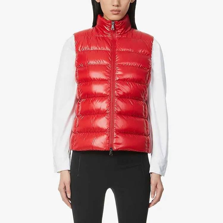 2023 New Custom Design High Quality Women Puffer Vest Cotton  Wholesale Price Breathable Women Puffer Vest Latest