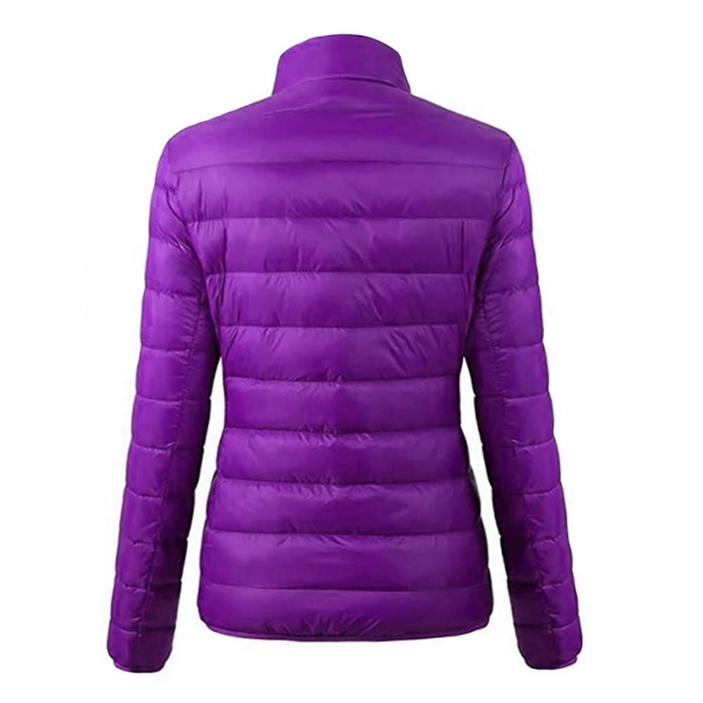 OEM Women's Puffer Jacket Women Puff Fur Quilted Bubble Jacket Winter Coat Casual Clothing Custom Design Varsity Apparel New