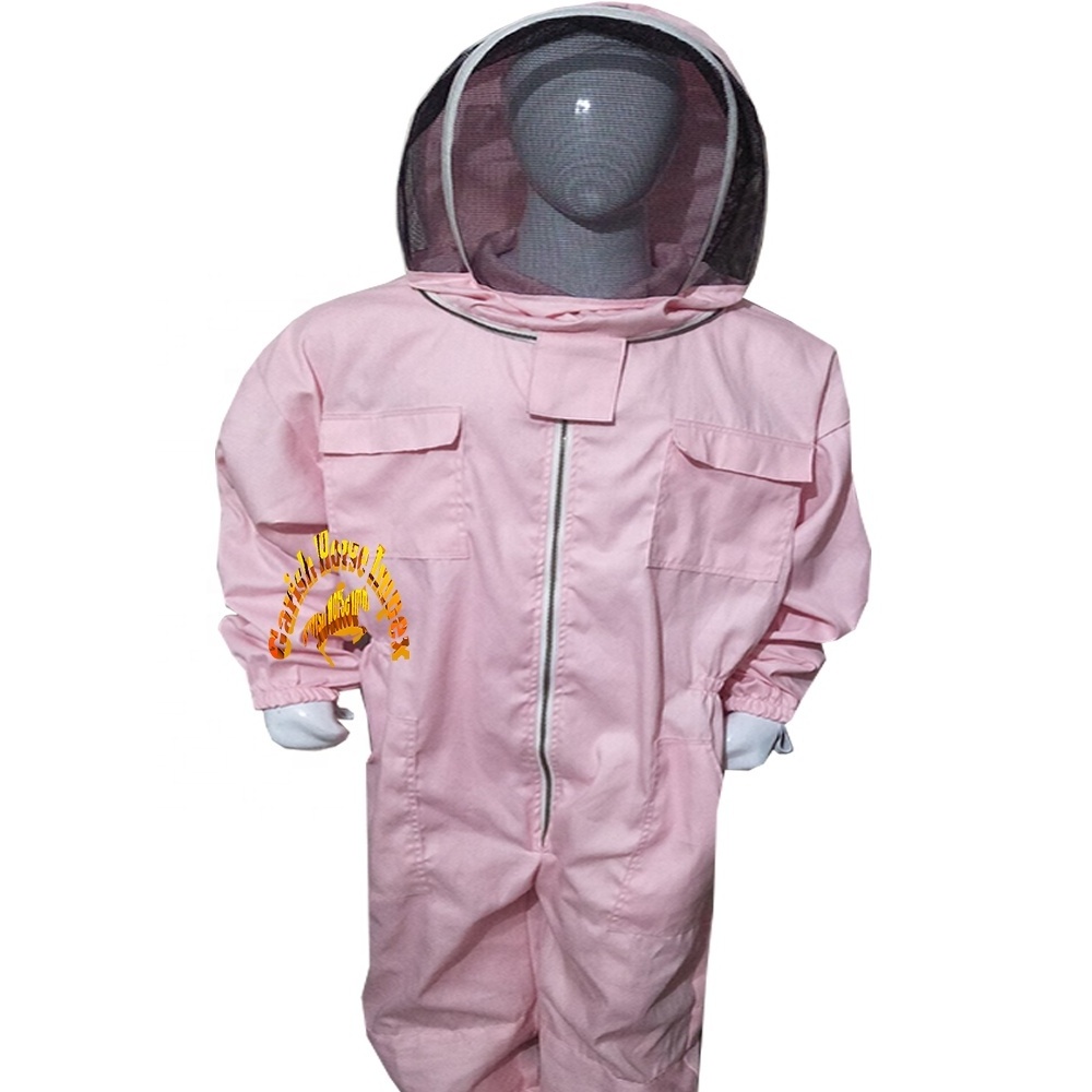 Premium Cotton Overall Suit Beekeeper Coverall Cotton Bee Suit High Quality Fencing Veil Bee Keeper Supplies Overall Sting Proof