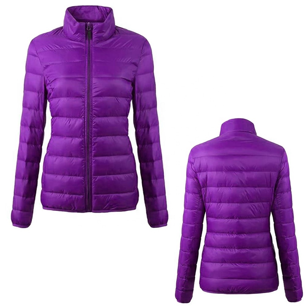 OEM Women's Puffer Jacket Women Puff Fur Quilted Bubble Jacket Winter Coat Casual Clothing Custom Design Varsity Apparel New