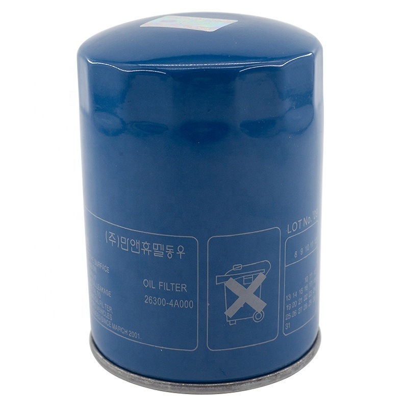 Auto parts Oil Filter 26330-4A000 Fuel Filter  for 2.5 .27 2.9 D4BF D4BH J3 J2 car engine parts