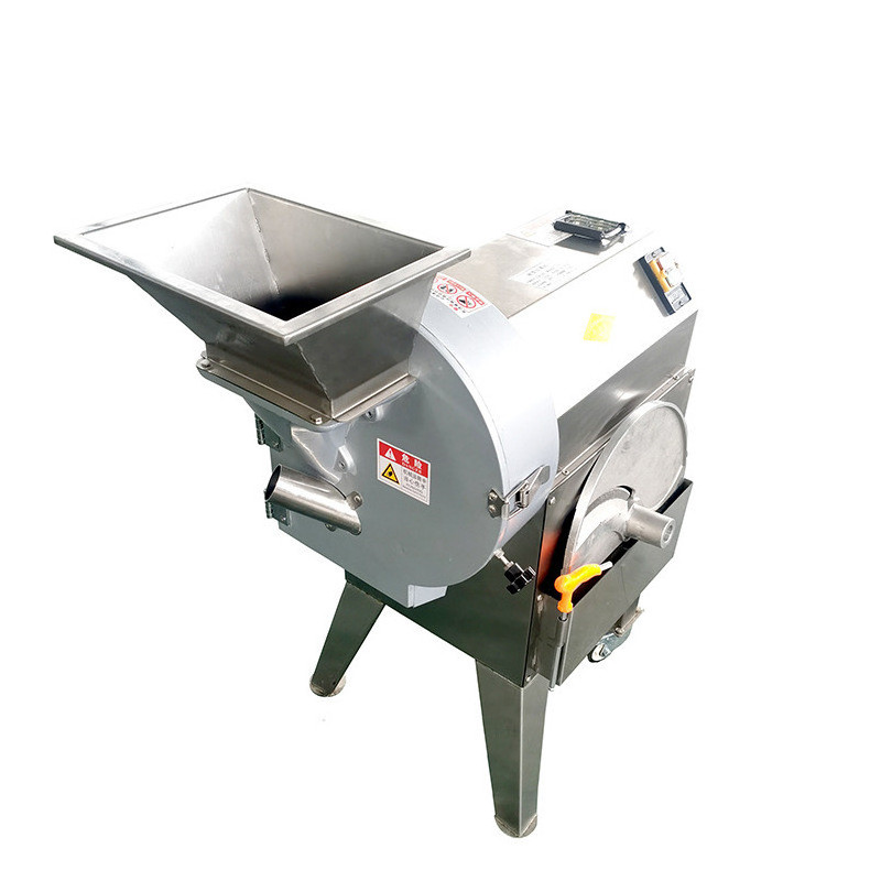 300-1000kg/h Multifunctional Root Vegetable Cutter/ Potato Cassava Radish Slicer Cutting Machine