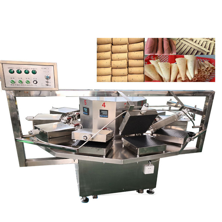 Commercial Thin Pancake/ Ice Cream Crispy Cone/ Egg Roll Maker