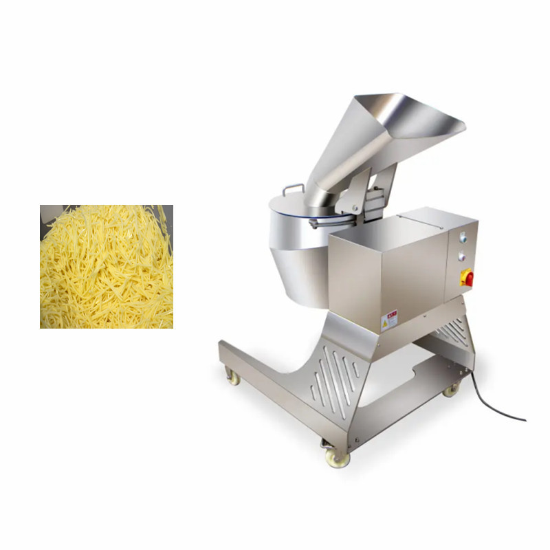 Multifunctional 3000kg/h Sweet Potato Shredder Julienne Cutter Potato Stick Cutter For Restaurant Use