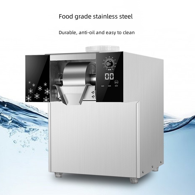 Electric Bingsu Machines/ Ice Snow Shaving Machine Flake Shaved Ice Machine/ Snowflake Ice Making Machine